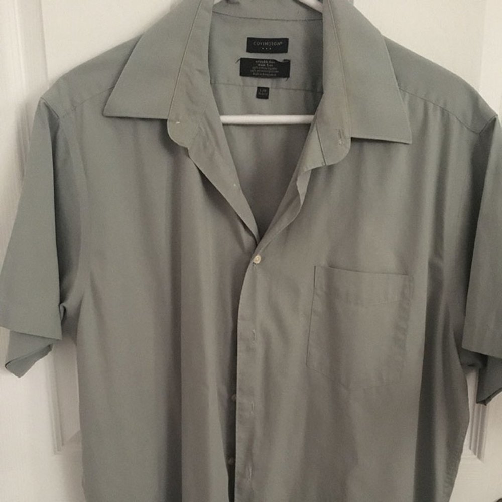 Covington greenish short sleeve polo shirt